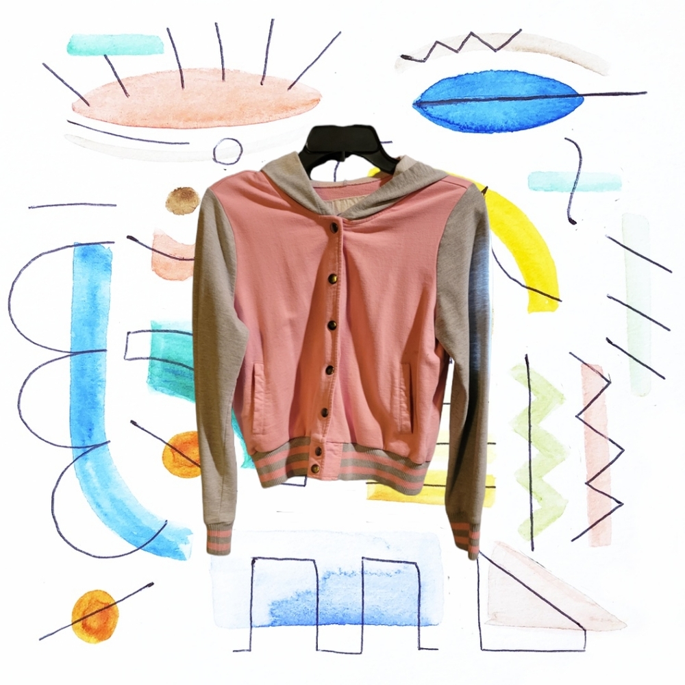 Lightweight big girls jacket large
